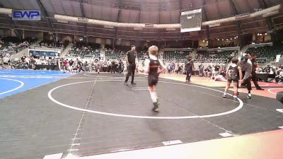 49 lbs Semifinal - Taylor Cary, Owasso Takedown Club vs Kristopher Henry, Powerhouse Wrestling Club