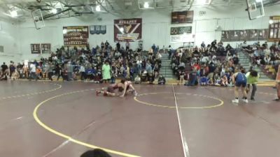 135 lbs Quarterfinal - Asher Morgan, Mt Spokane Wrestling Club vs Eimo Fredley, Moses Lake Wrestling Club