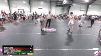 108 lbs Round 3 (4 Team) - Evan Gates, Reverence Wrestling vs Cedric Montgomery, Icon Wrestling