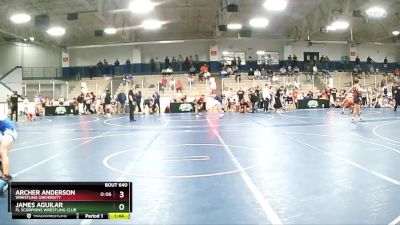 125 lbs Cons. Round 3 - James Aguilar, FL Scorpions Wrestling Club vs Archer Anderson, Wrestling University