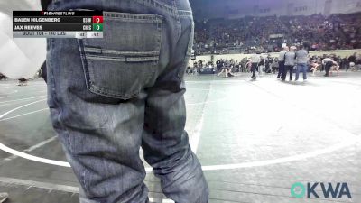 140 lbs 7th Place - Balen Hilgenberg, D3 Wrestling Cluib vs Jax Reeves, Checotah Matcats