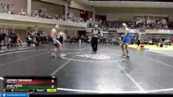 125 lbs Semis (4 Team) - Isaih Hesse, St. Peter vs Jeffrey DeMarais, Foley
