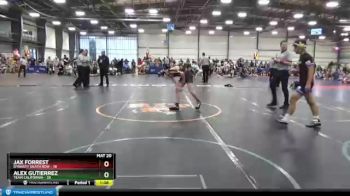 120 lbs Round 4 (6 Team) - Jax Forrest, Dynasty Death Row vs Alex Gutierrez, Team California