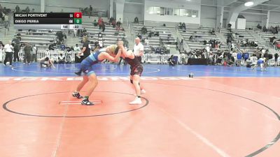 152 lbs Consi Of 16 #2 - Micah Portivent, GA vs Diego Perea, NM