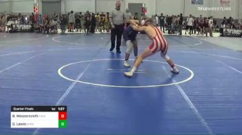 138 lbs Quarterfinal - Braxton Messersmith, Enterprise Wrestling Club vs Dayton Lewis, Spartans