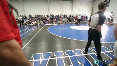 112 lbs Quarterfinal - Haeyden Hilderbrand Boliver, Fort Gibson Youth Wrestling vs Jonas Howell, Dark Cloud Wrestling Club