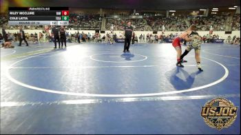 85 lbs Round Of 16 - Riley Mcclure, Raw Wrestling Club vs Cole Latta, Texas Elite Wrestling