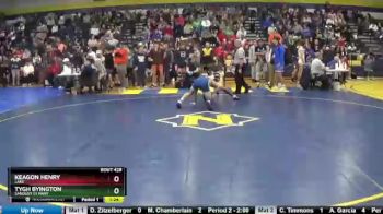 144 lbs Semifinal - Keagon Henry, Lake vs Tygh Byington, Sandusy St Mary