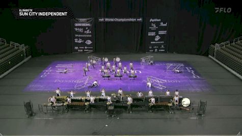 Sun City Independent "El Paso TX" at 2026 WGI Percussion/Winds World Championships