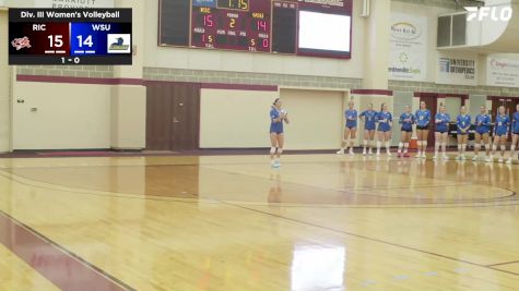 Replay: Worcester State vs RIC | Sep 9 @ 6 PM