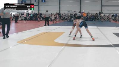 110 lbs Round 4 - 2:15pm Saturday - Lachlan Smith, NCWAY National Team vs Jaxon Garcia, Nauman Green