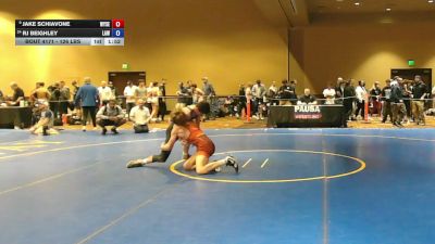 126 lbs Champ. Rd Of 32 - Jake Schiavone, Wyoming Seminary vs RJ Beighley, LAW