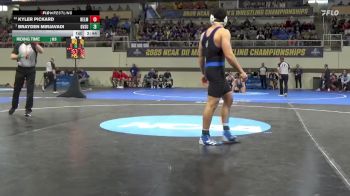 184 lbs Champ. Round 1 - Brayden Mirjavadi, Grand Valley St. vs Kyler Pickard, Belmont Abbey