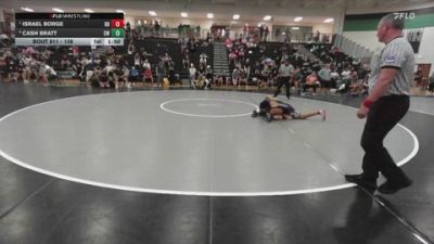 138 lbs Semifinal - Israel Borge, Rare Breed vs Cash Bratt, Chickasha Wrestling