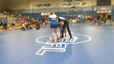 185 lbs Round 1 - Madison Harkness, RS Central Wrestling Club vs Kylie Dobbins, RS Middle Knights