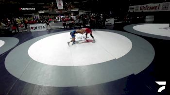 Cons. Round 4 - Josh Sim vs Jaocb Venegas, Justin Garza High School Wrestling