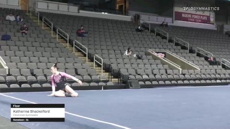 Katherine Shackelford - Floor, Cincinnati Gymnastic - 2022 Elevate the Stage Toledo presented by Promedica