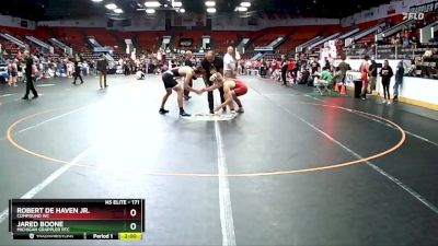 171 lbs Cons. Round 4 - Robert De Haven Jr., Compound WC vs Jared Boone, Michigan Grappler RTC