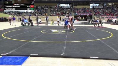 215 lbs Cons. Round 4 - Jack James, Paducah Tilghman vs Dominic Ramirez, Nelson County