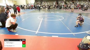 56-B lbs Round Of 32 - Luke Tallmadge, Delaware Valley vs Knolan Pavillard, Spring-Ford