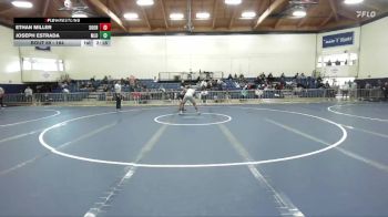 184 lbs Quarterfinal - Joseph Estrada, Menlo NCAA vs Ethan Miller, Southern Oregon