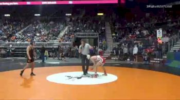 2A-113 lbs Quarterfinal - Micheal Bassett, Greybull/Riverside vs Nathan Fish, Niobrara County