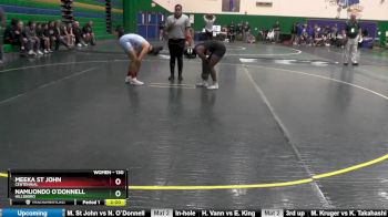 130 lbs Semifinal - Meeka St John, Centennial vs Namuondo O`Donnell, Hillsboro