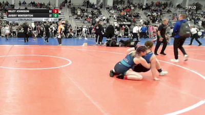 145 lbs 7th Place - Riley Johnson, NC vs Avery Winterton, UT