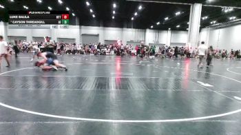160 lbs Quarterfinal - Cayson Threadgill, Alpha Elite vs Luke Balila, MTTC