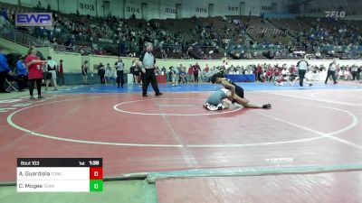 88 lbs Round Of 16 - Antonio Guardiola, Tonkawa vs Cale Mcgee, Team Choctaw