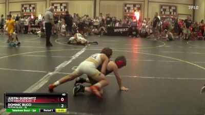 82 lbs Round 4 (6 Team) - Dominic Bucci, M2TCNJ Black vs Justin Gudewitz, Elite Wrestling Black