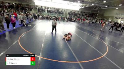 107 lbs Quarterfinal - Payton King, TW Wrestling vs Hunter Leavitt, Champions Wrestling Club