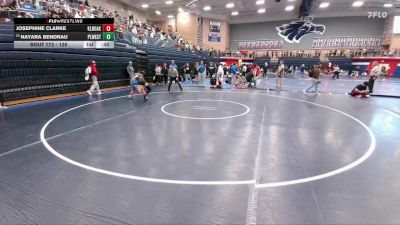 126 lbs Cons. Round 3 - Nayara Bendrau, Plano West vs Josephine Clarke, Klein Oak