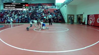 120 lbs Cons. Round 2 - Carter Patton, Revere vs Will McCloud, Stow-Munroe Falls