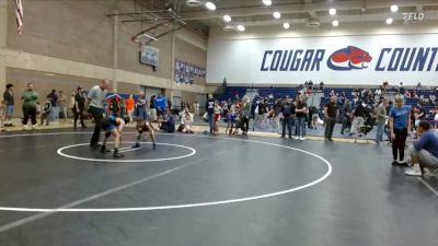 71-78 lbs Round 2 - Jack Cadwell, No Limits Wrestling Club vs Silas Templar, Run To Danger Wrestling