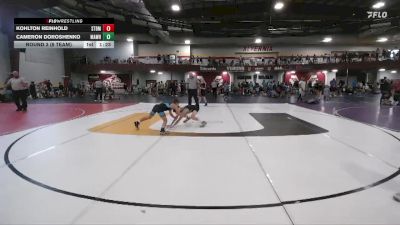 76 lbs Round 3 (8 Team) - Kohlton Reinhold, Steller Trained Doom vs Cameron Doroshenko, Mat Assassins White