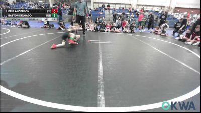 46 lbs Rr Rnd 3 - Eris Anderson, Comanche Takedown Club vs Easton Delgado, Prime Wrestling