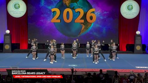 Barcelona Bears - Barcelona Bears Legacy [2026 L7 International Open Coed Non Tumbling Semis] 2026 The Cheerleading Worlds
