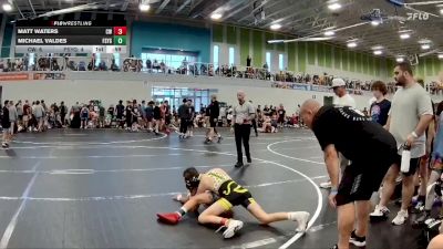 84 lbs Round 4 (6 Team) - Michael Valdes, BHWC | Florida Supreme YG vs Matt Waters, Creeks Wrestling