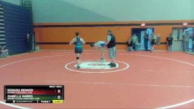 152-164 lbs Round 1 - Isabella Harris, Higher Calling Wrestling Club vs Kohana Renner, Mayhem Wrestling Club