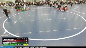 144 lbs Cons. Round 2 - Abraham Gonzales, Spartan Mat Club vs Jaivyn Hawkes, Eaglecrest Wrestling Club