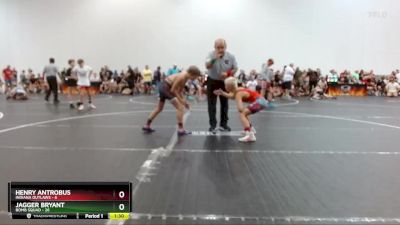 84 lbs Finals (2 Team) - Henry Antrobus, Indiana Outlaws vs Jagger Bryant, Bomb Squad