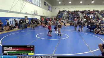 195 lbs Quarterfinal - Kevin Casillas, BigKat vs Kai Lucas, Redondo Union Wrestling