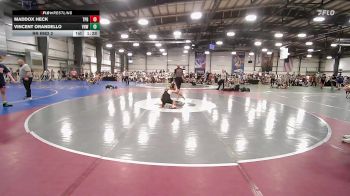 113 lbs Rr Rnd 2 - Maddox Heck, Terps PitBull HS vs Vincent Orandello, Vougars Wrestling