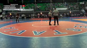 6A 157 lbs Champ. Round 1 - Christian Dooley, Shades Valley vs Demond Robinson, Minor