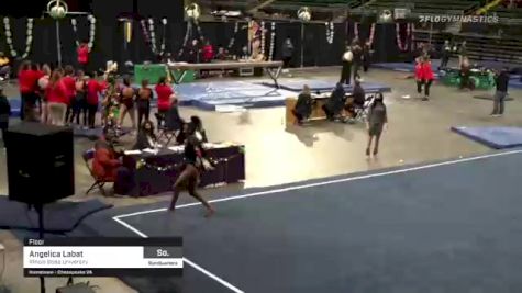 Angelica Labat - Floor, Illinois State University - 2021 GymQuarters Invitational