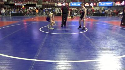 122 lbs Cons. Round 4 - William Harrill, Cut Bank vs Carson Wegner, Hardin Wrestling Club