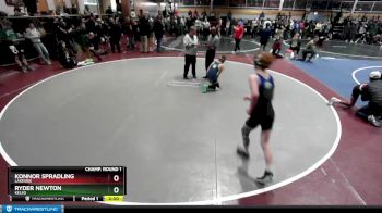 113 lbs Champ. Round 1 - Ryder Newton, Kelso vs Konnor Spradling, Lakeside