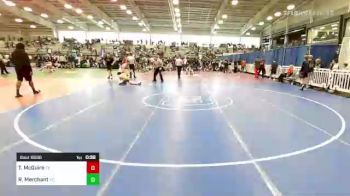 132 lbs Consi Of 32 #2 - Timothy McGuire, TX vs Riley Merchant, NC