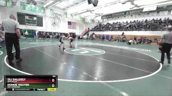 113 lbs Champ. Round 1 - Donnie Nguyen, San Gorgonio vs Taj Gallegly, Simi Valley